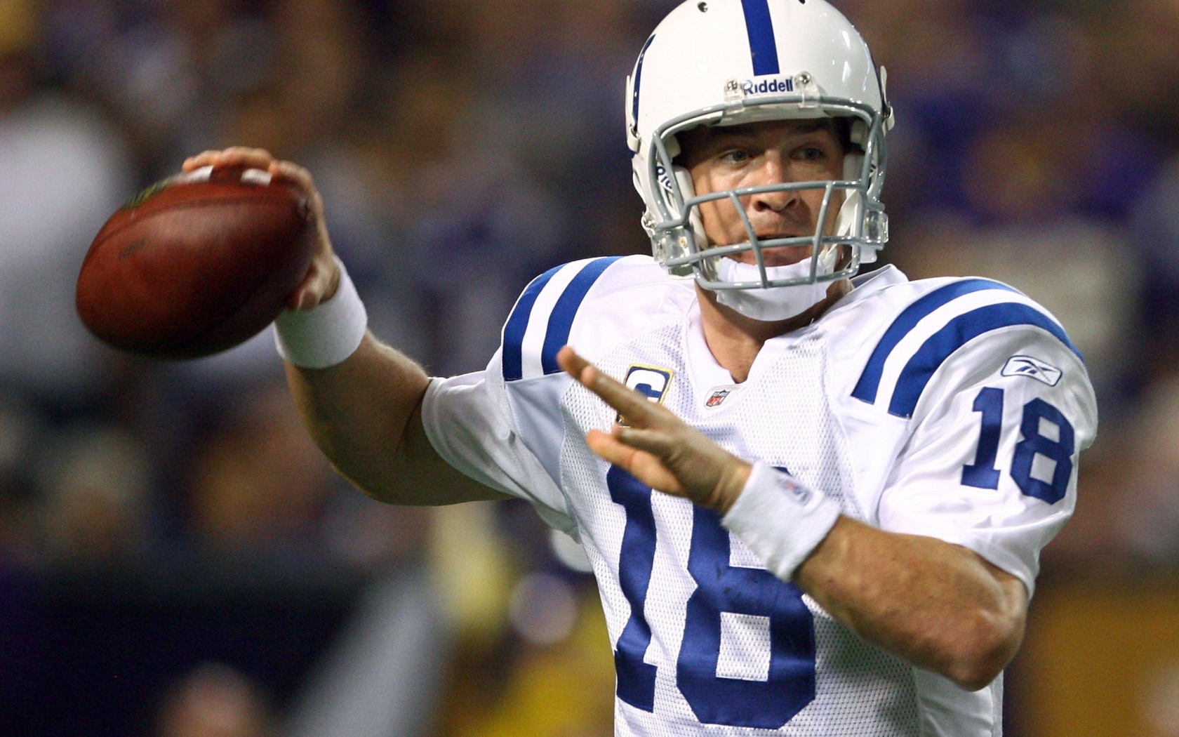 Indianapolis Colts American Football Quarterback Peyton Manning