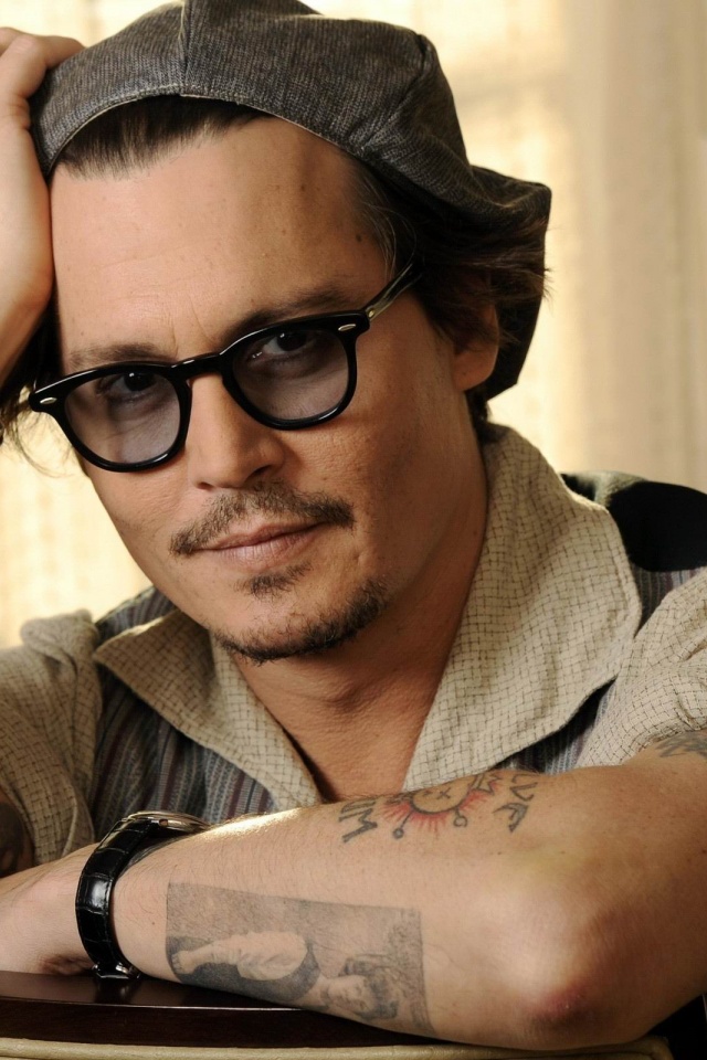 Johnny Depp In Glasses