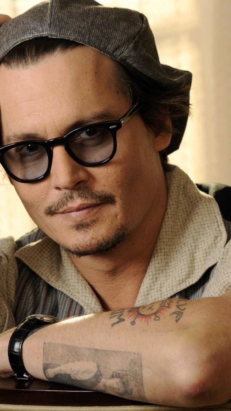 Johnny Depp In Glasses