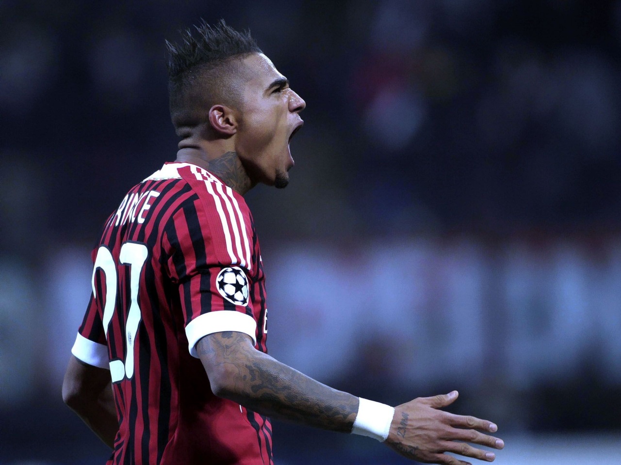 Kevin Prince Boateng Football Athlete Milan