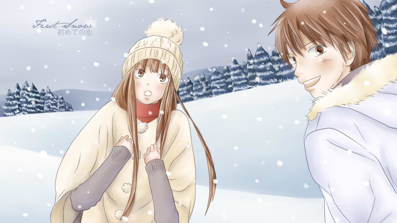 Kimi Ni Todoke Winter Snow Sawaki Kazehaya