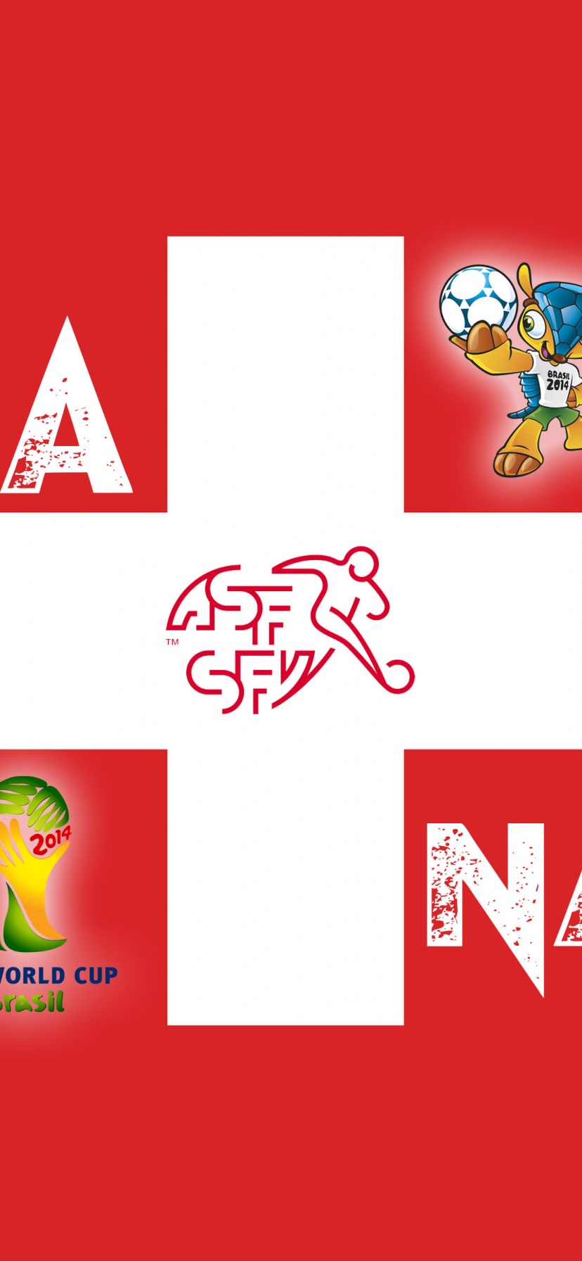La Nati Switzerland Football Crest Logo