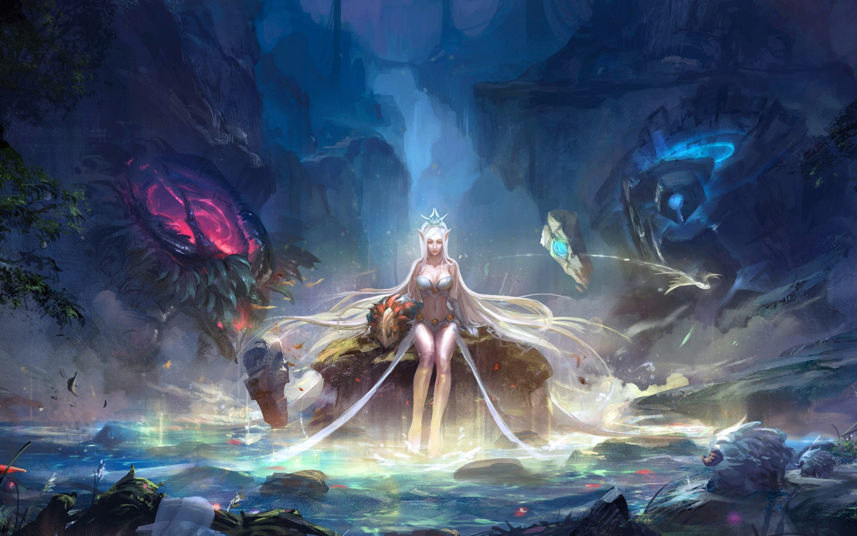 League Of Legends Janna Fantasy Girl