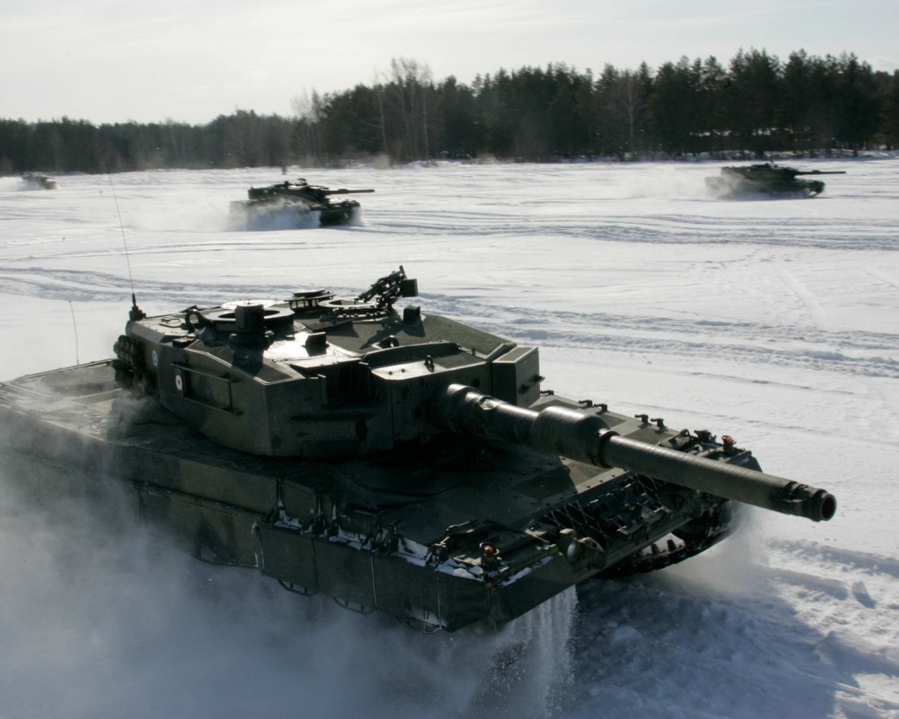 Leopard 2a4 Puolustusvoimat