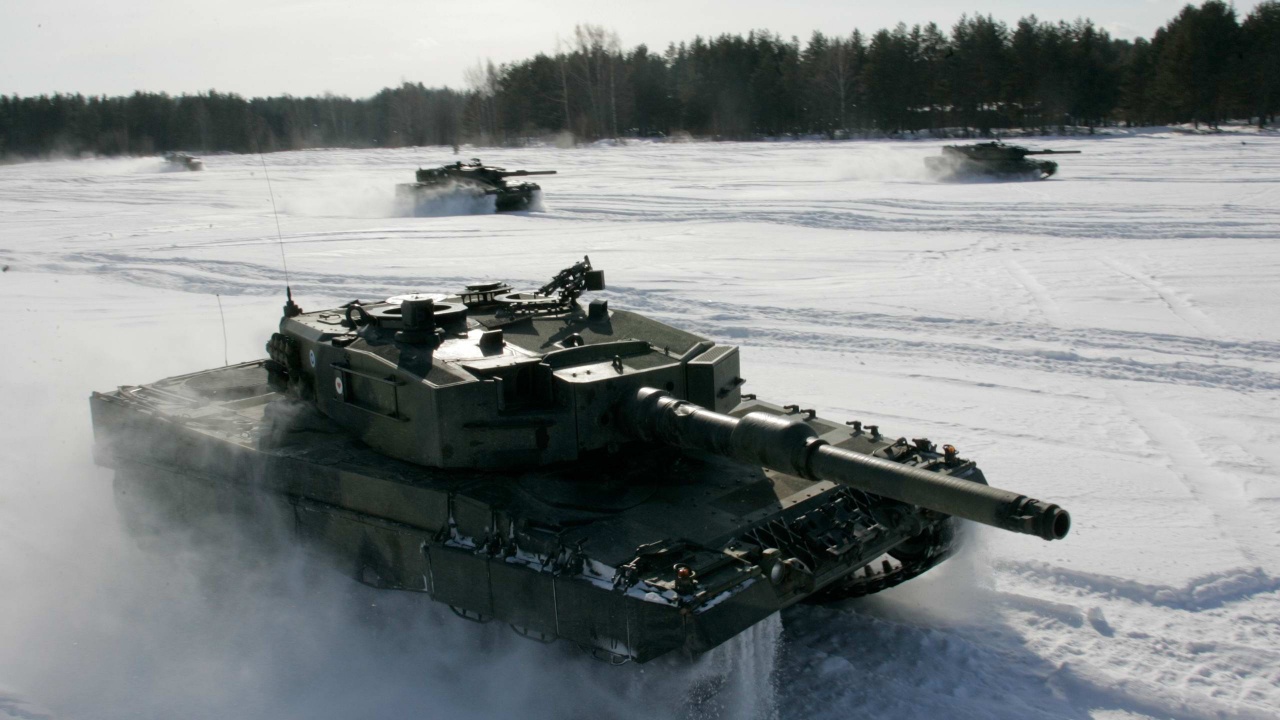 Leopard 2a4 Puolustusvoimat