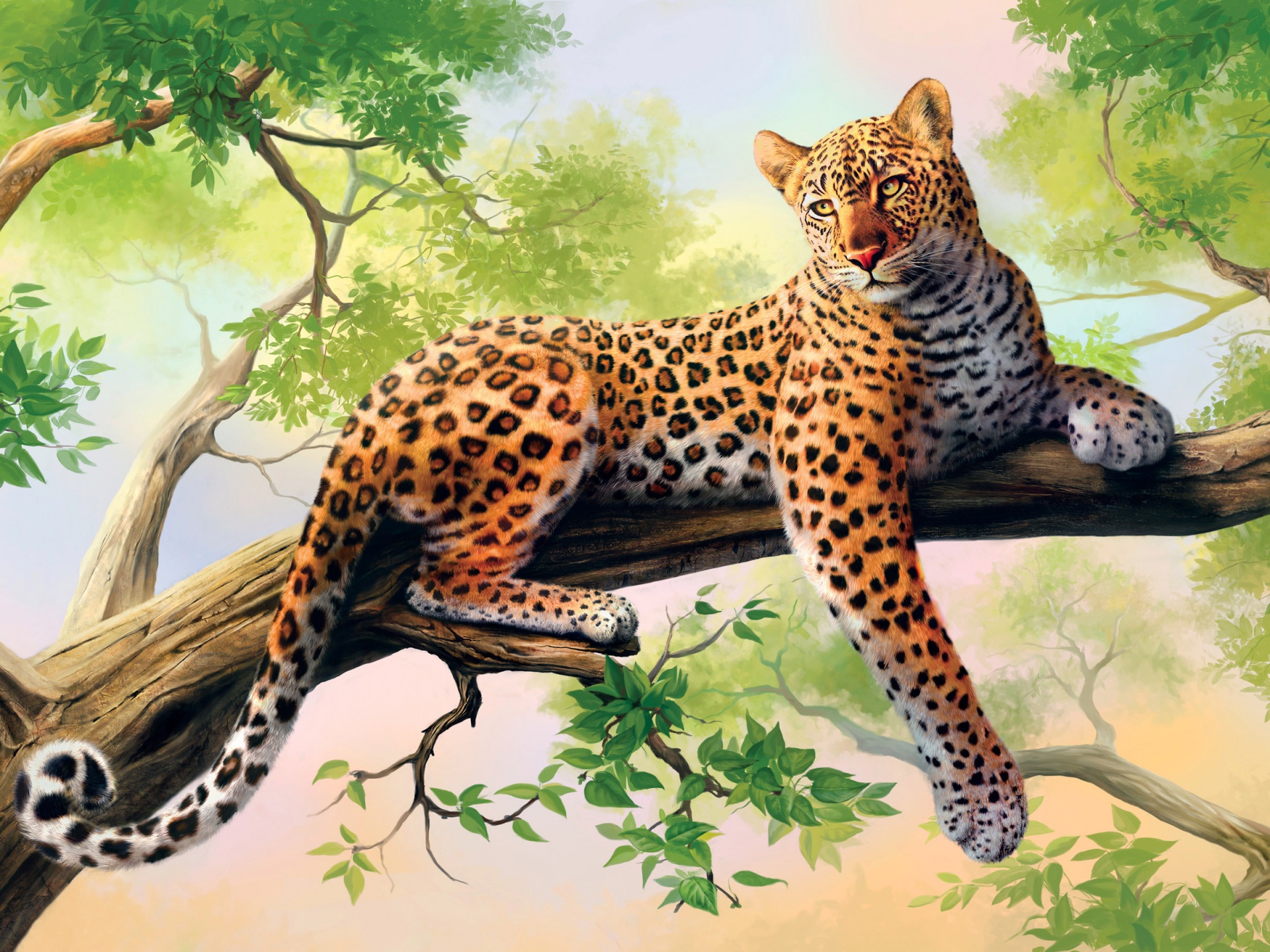 Leopard Digital Art