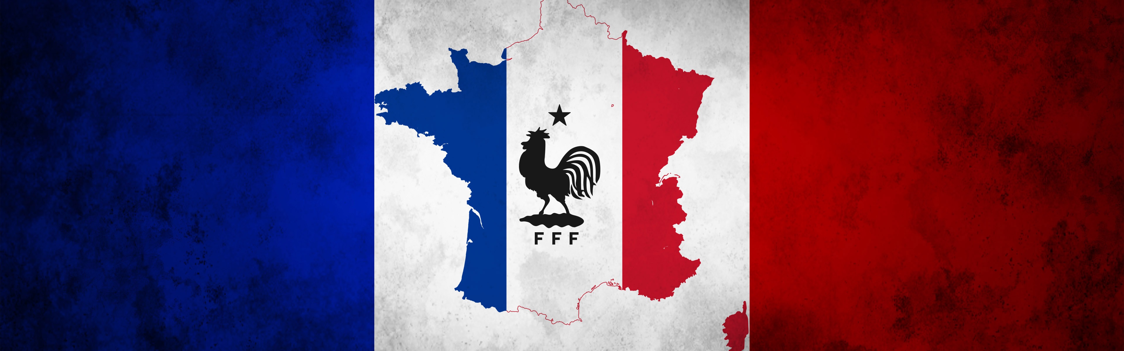 Les Bleus Football Crest France