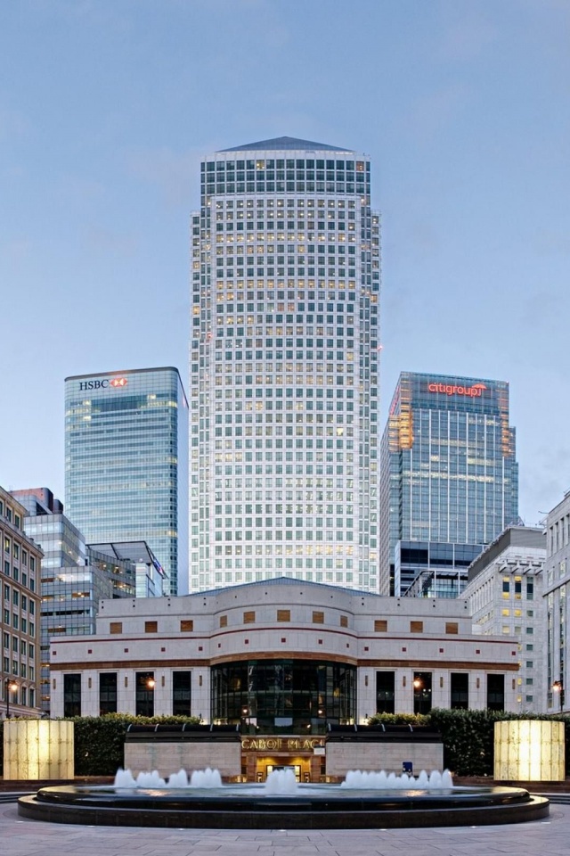 London Canary Wharf City Architecture