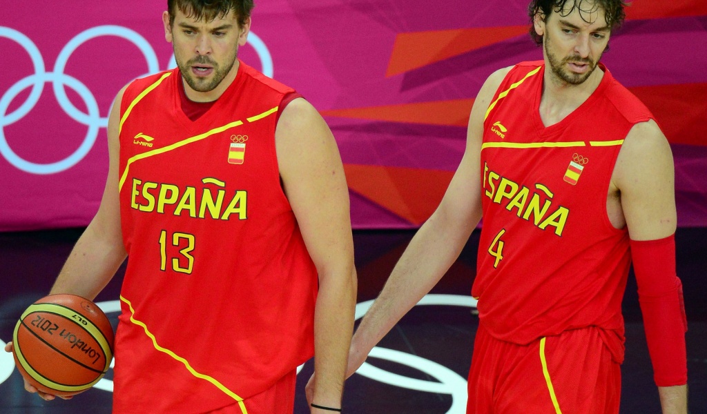 London Olympics Spain National Basketball Team Pau Gasol Marc Gasol