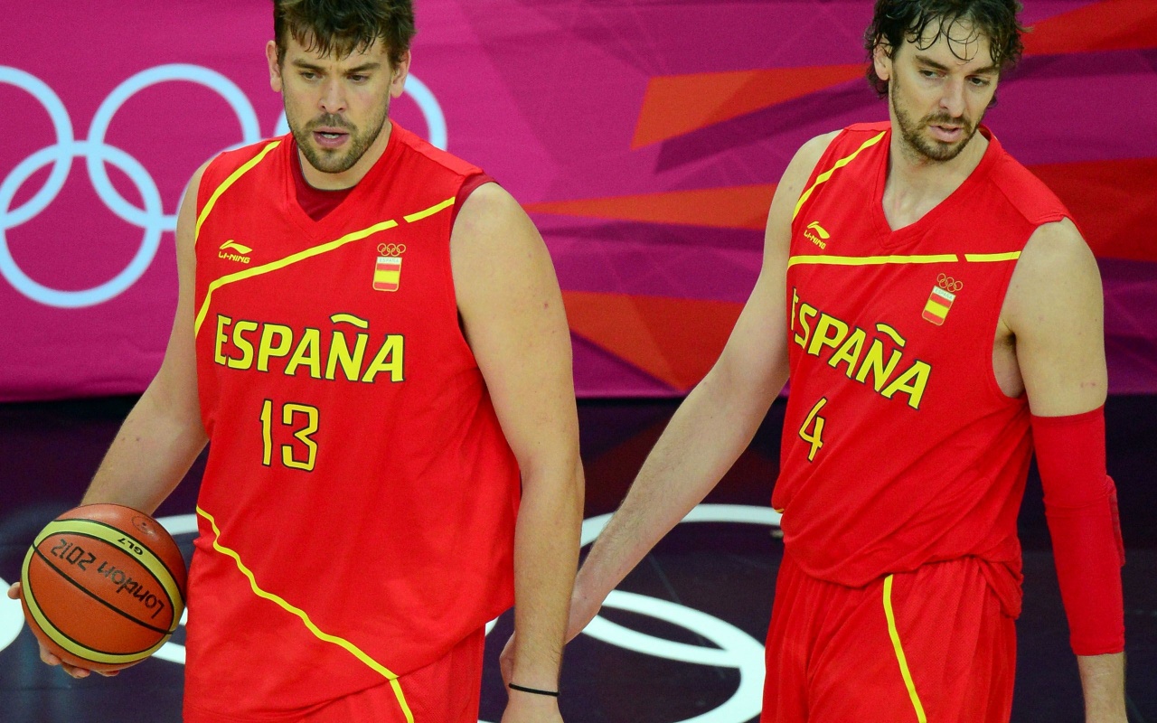 London Olympics Spain National Basketball Team Pau Gasol Marc Gasol