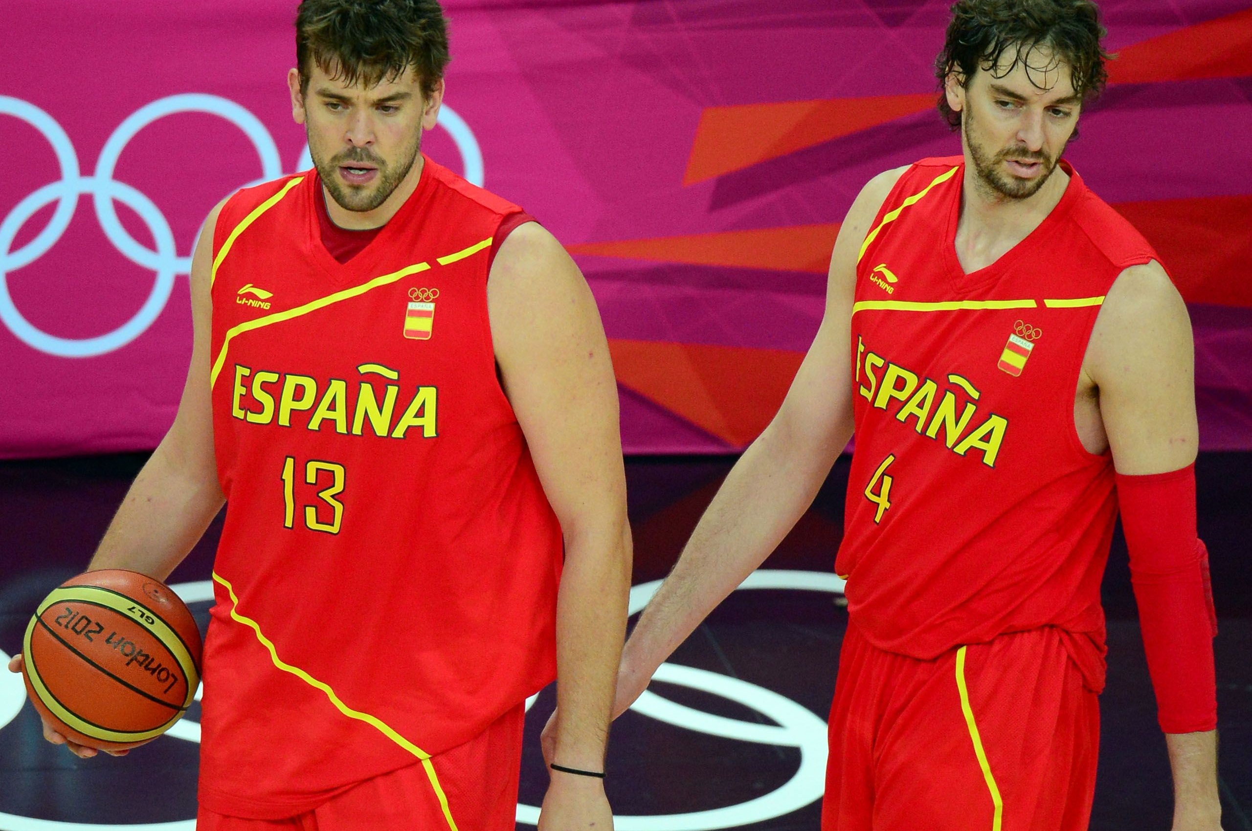 London Olympics Spain National Basketball Team Pau Gasol Marc Gasol