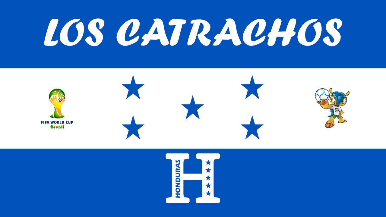 Los Catrachos Honduras Football Crest Logo