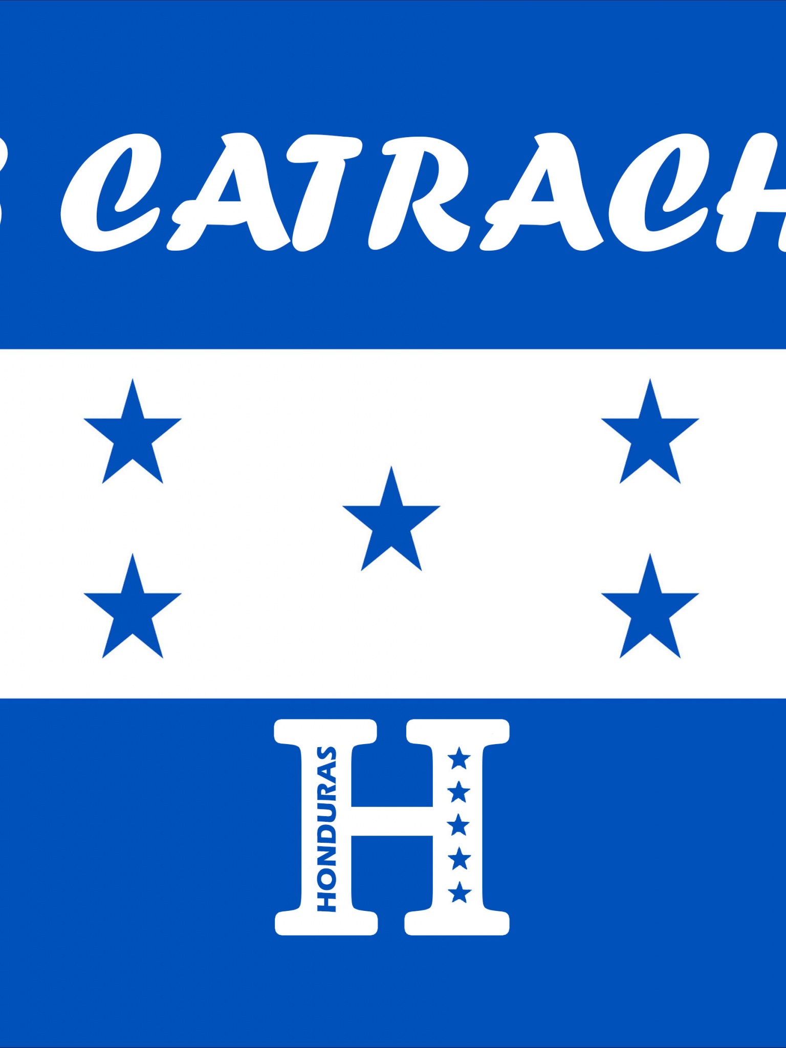 Los Catrachos Honduras Football Crest Logo