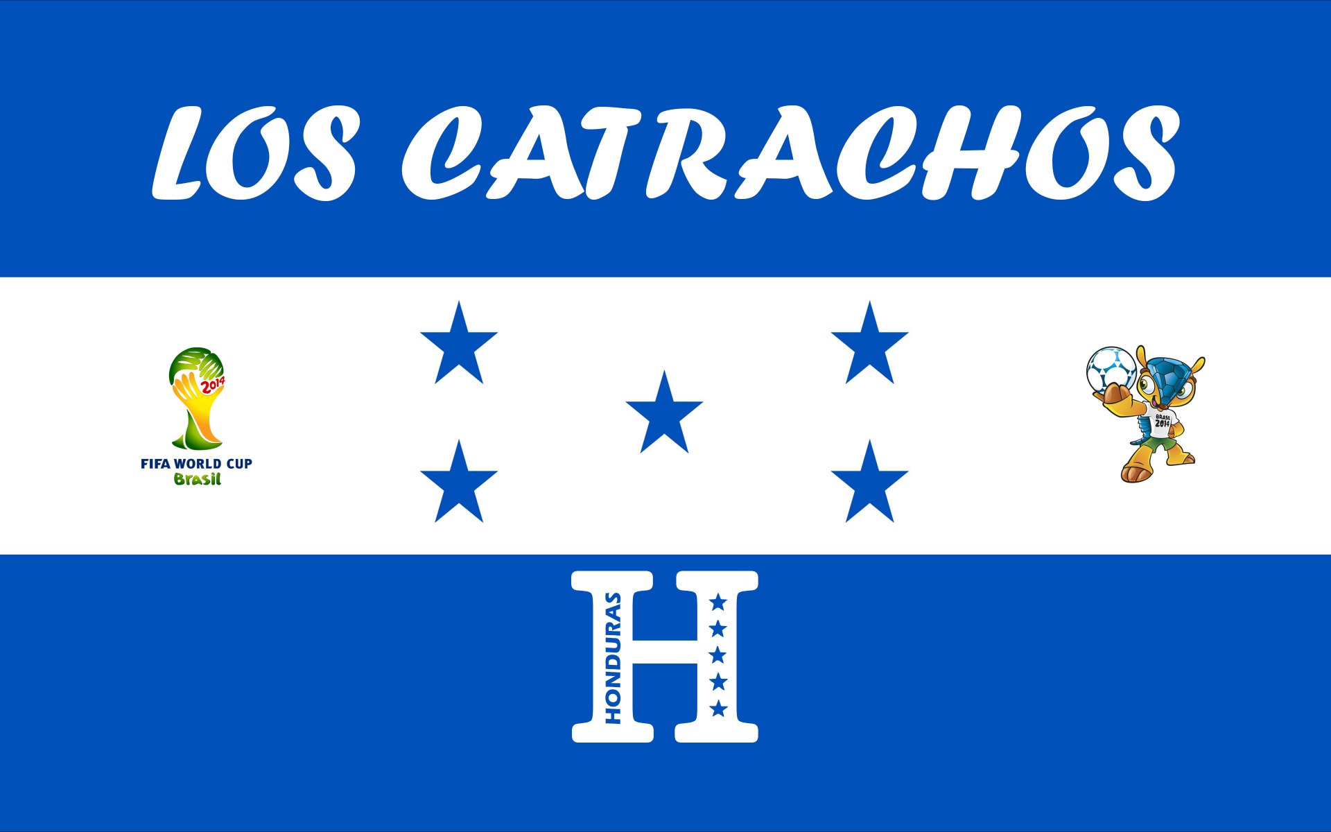 Los Catrachos Honduras Football Crest Logo