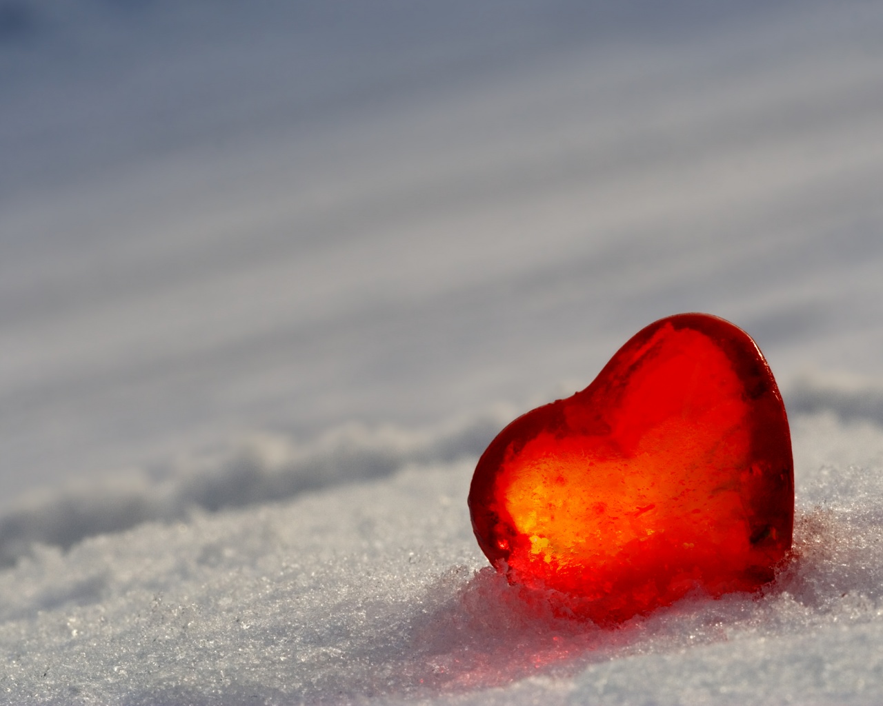 Lover Heart In The Ice