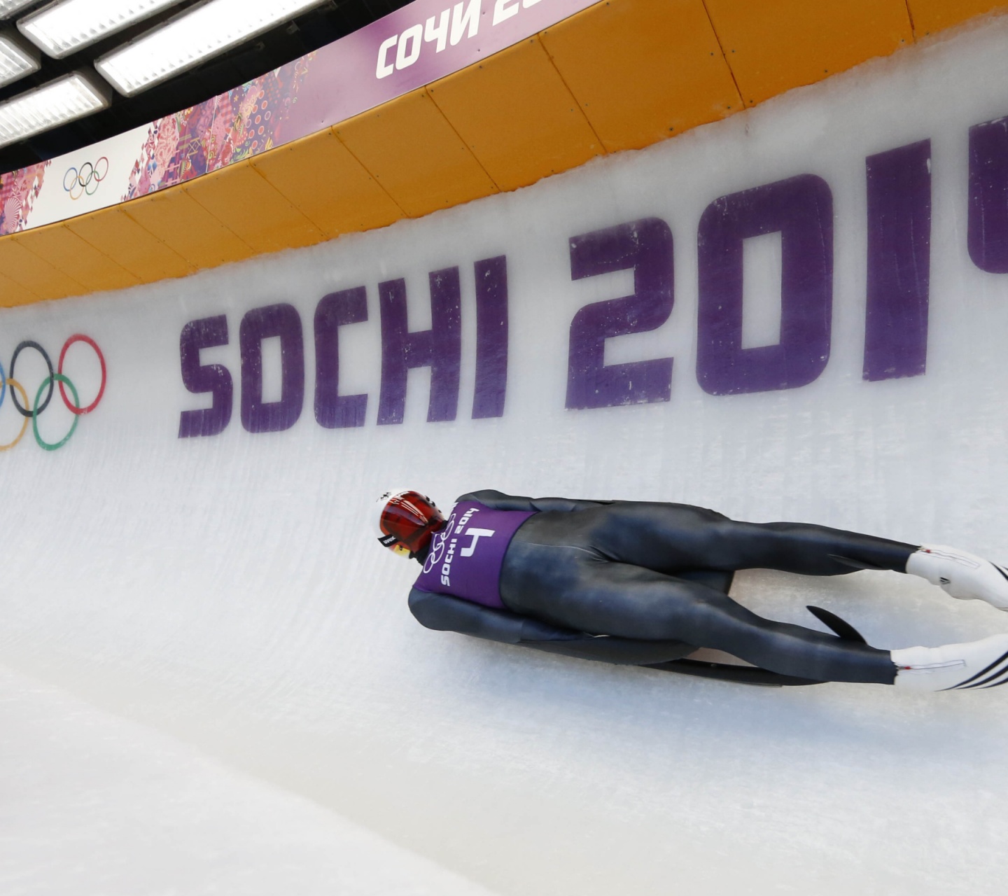 Luger In Winter Olympic Sochi 2014