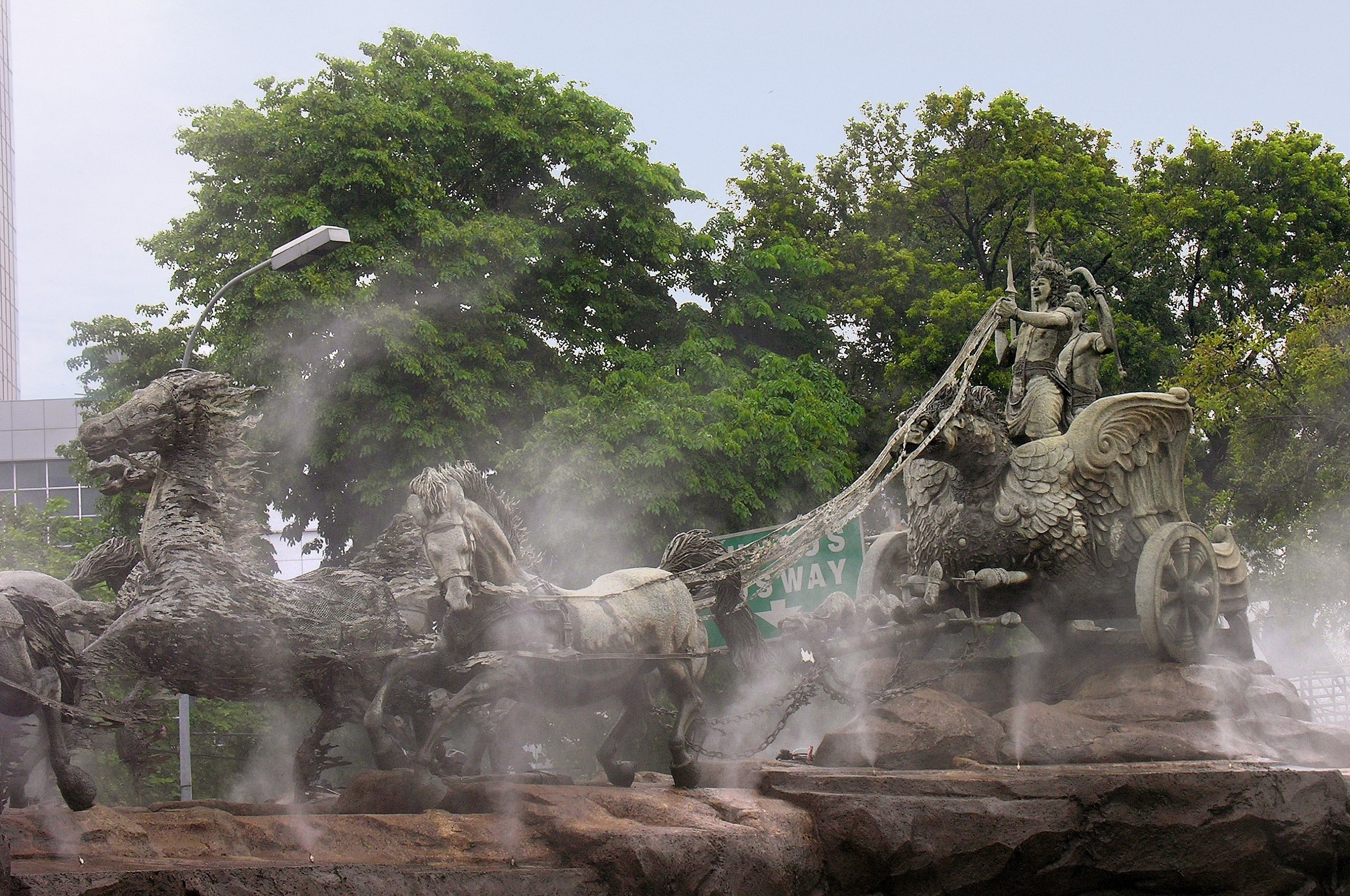 Mahabharata Monument Jakarta Capital Region Indonesia