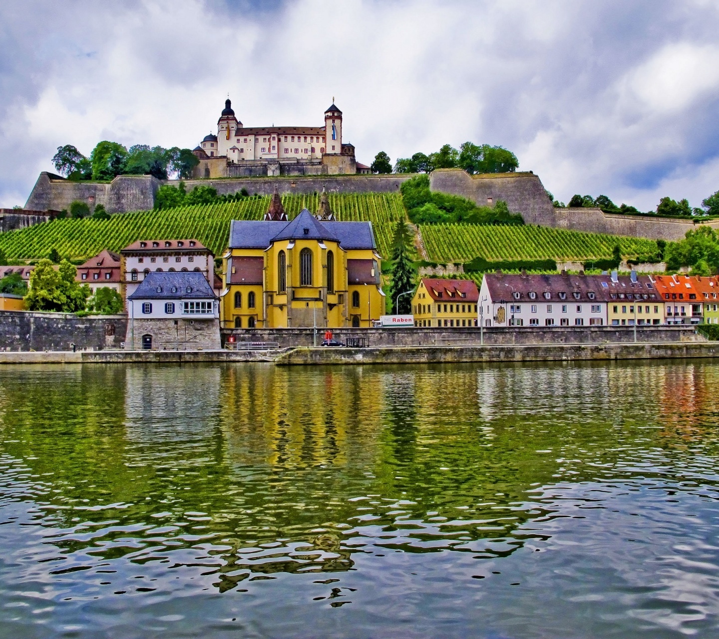 Marienberg Fortress In Wurzburg Bavaria Germany