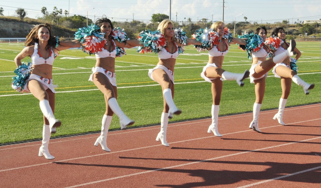 Miami Dolphins American Football Cheerleaders