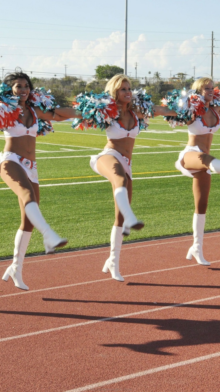 Miami Dolphins American Football Cheerleaders