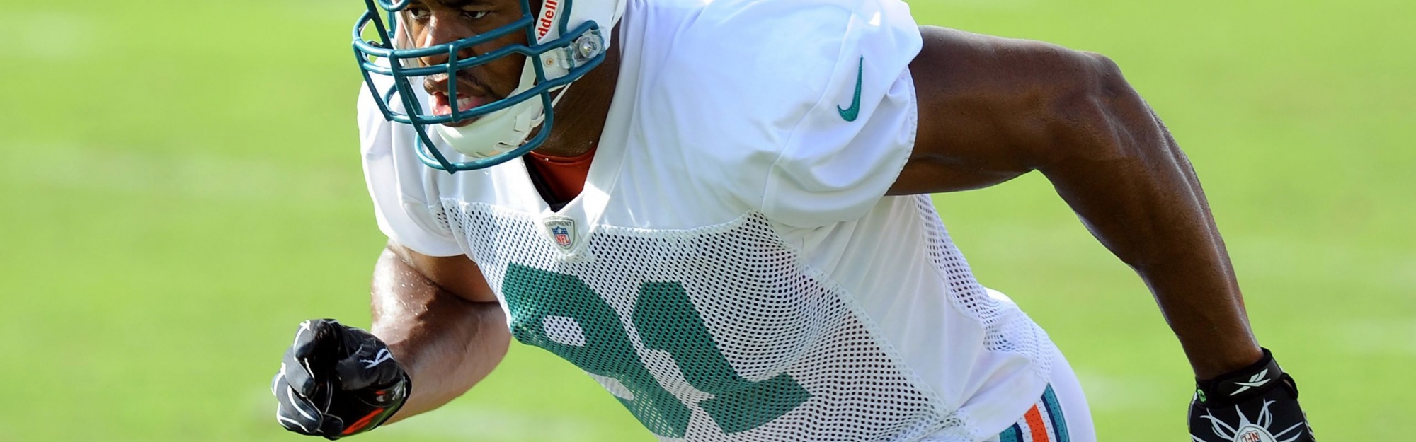 Miami Dolphins American Football Linebacker Cameron Wake