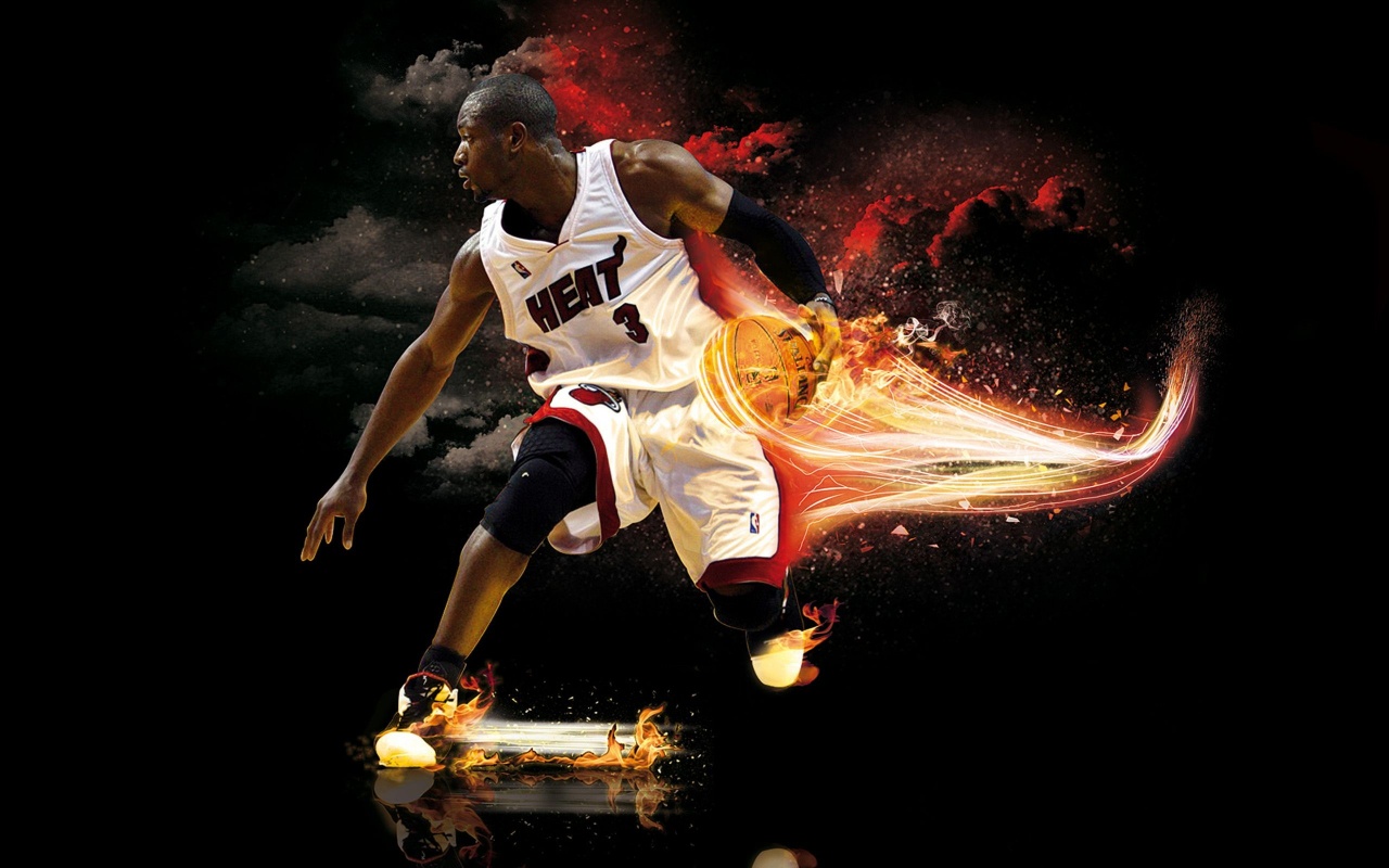 Miami Heat American Professional Basketball Dwyane Wade The Flash