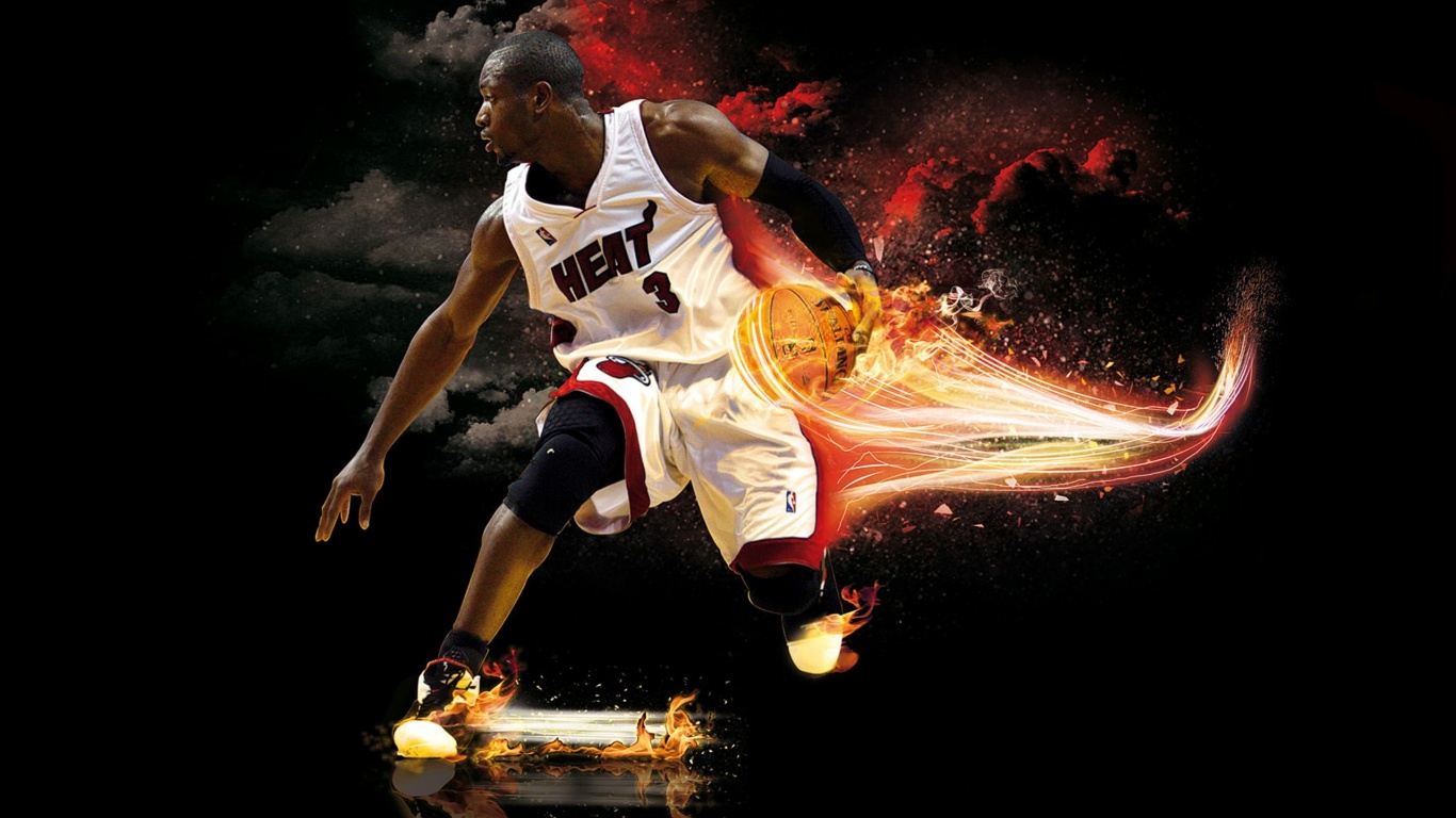 Miami Heat American Professional Basketball Dwyane Wade The Flash