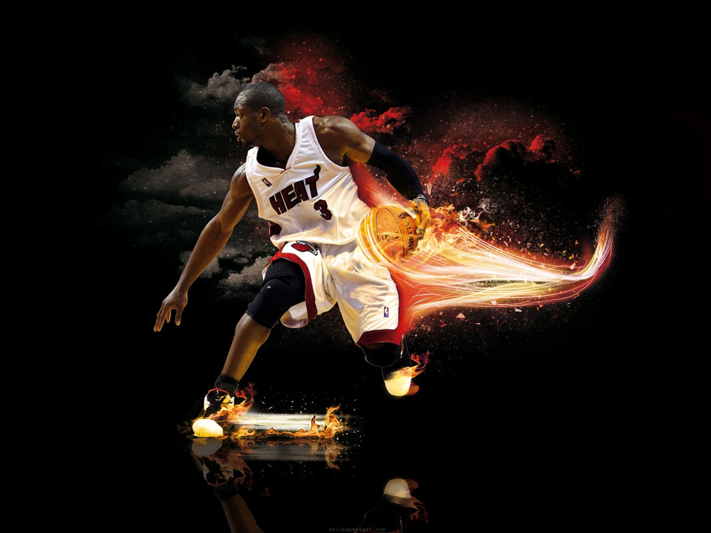 Miami Heat American Professional Basketball Dwyane Wade The Flash