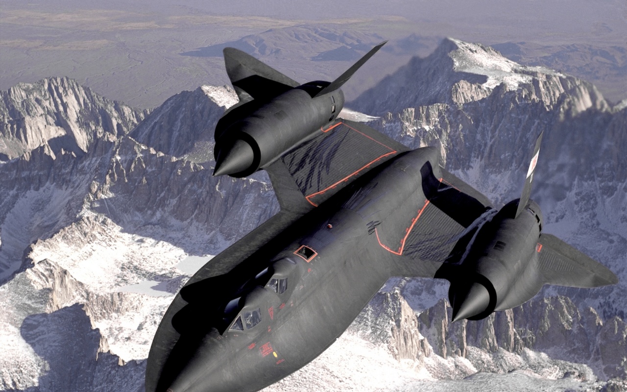 Military Planes Sr71 Blackbirdv