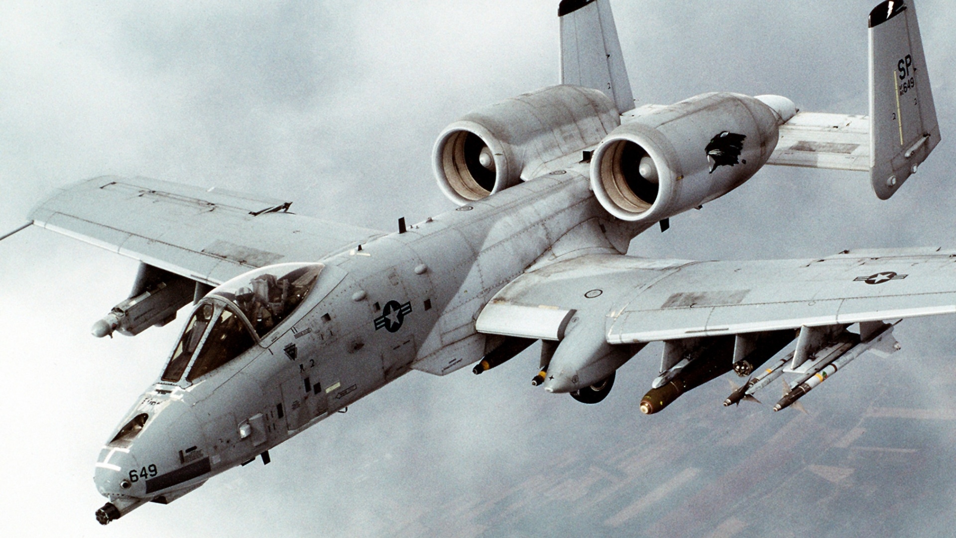 Military Thunderbolt Jet Planes
