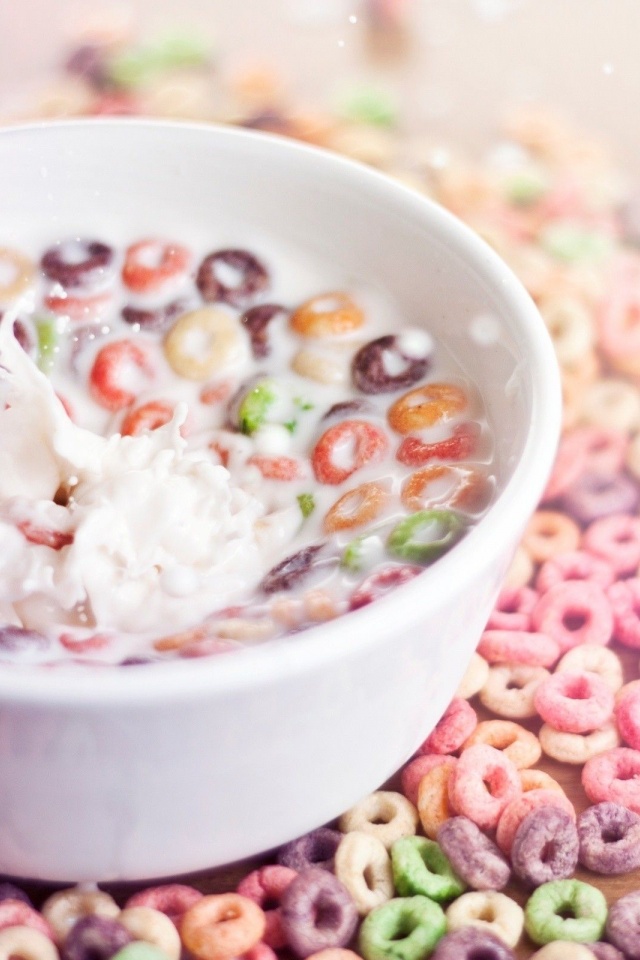 Milk Food Cereals Breakfast Candies
