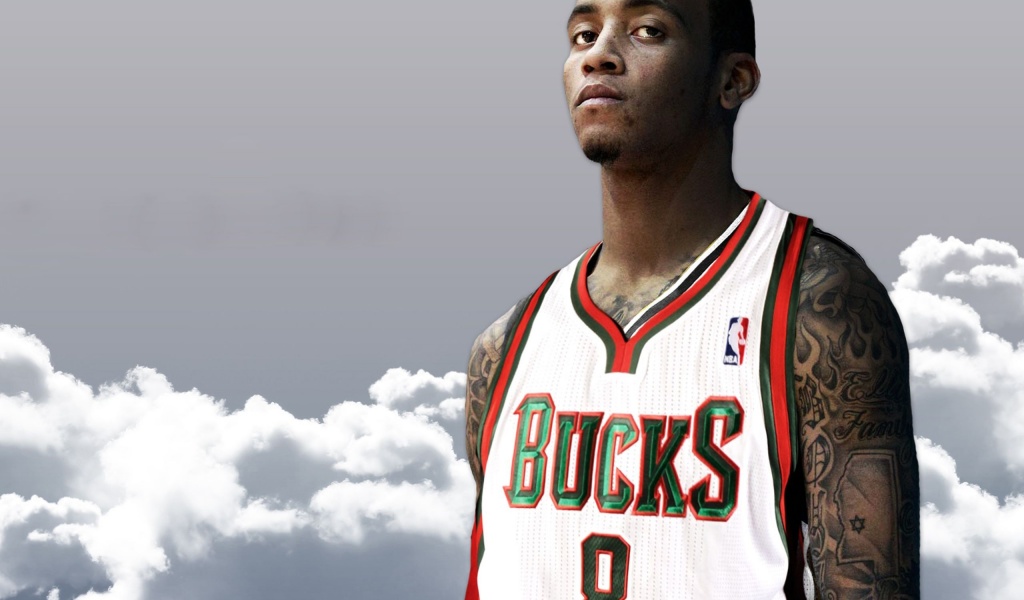 Milwaukee Bucks Nba American Basketball Guard Monta Ellis