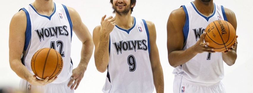 Minnesota Timberwolves Nba American Basketball Kevin Love Ricky Rubio Derrick Williams