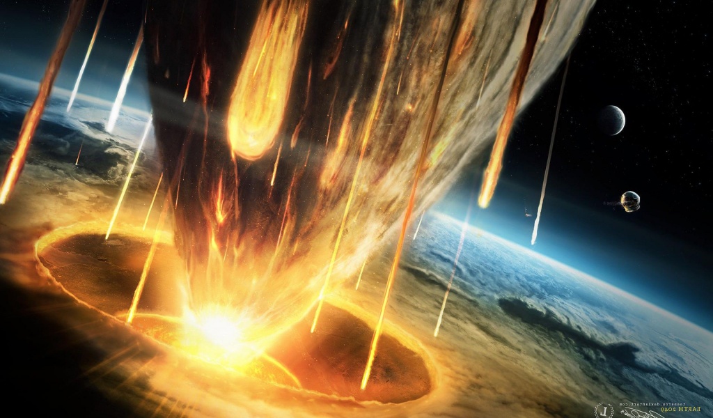 Miscellaneous Digital Art Destruction Asteroid