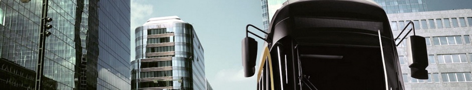 Modern Tram In The City