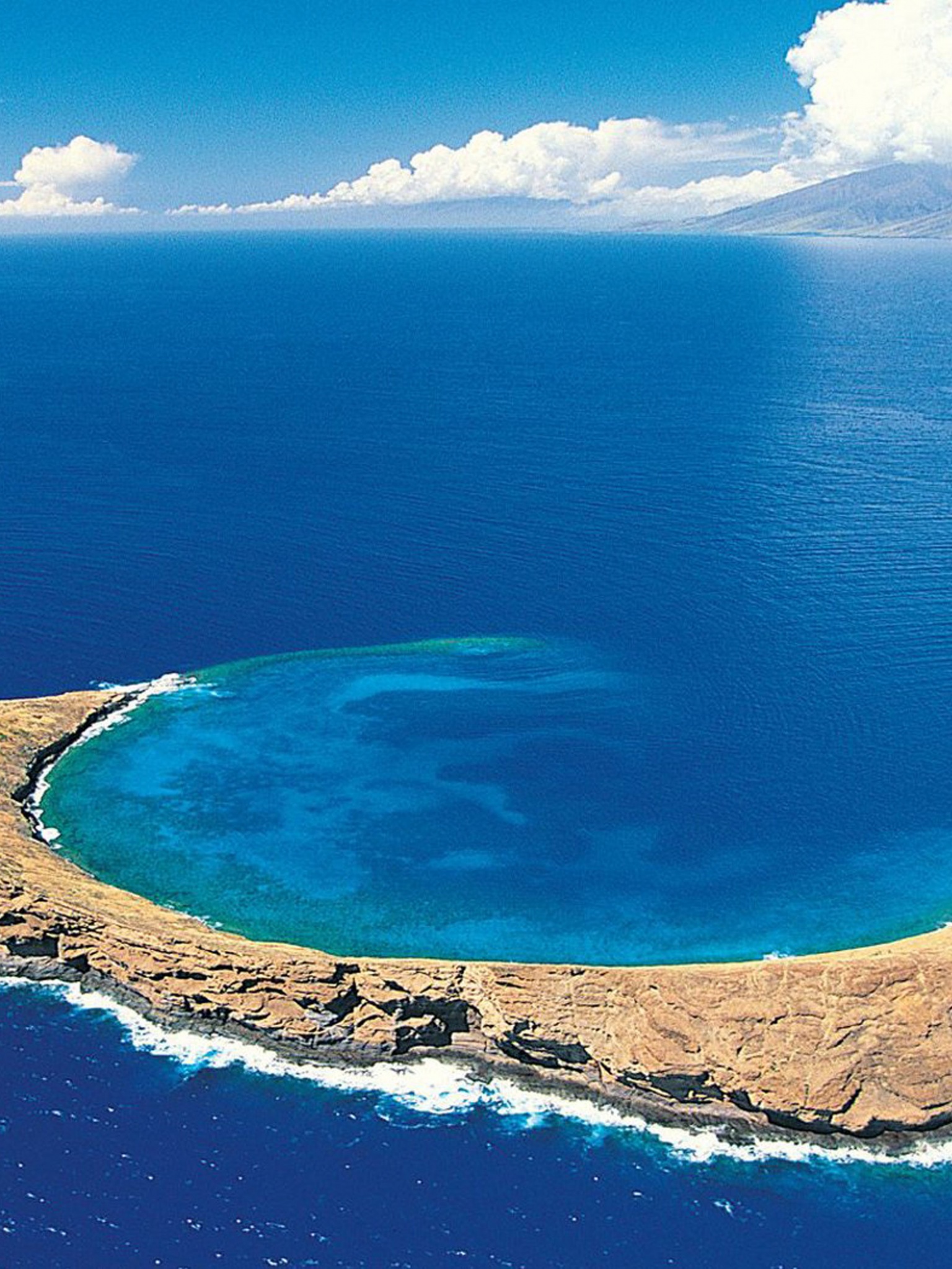 Molokini Crater Maui Hawaiian Islands