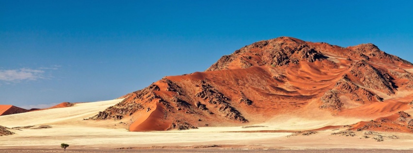 Mountain Sossusvlei Namib Desert Beautiful Nature Landscapes
