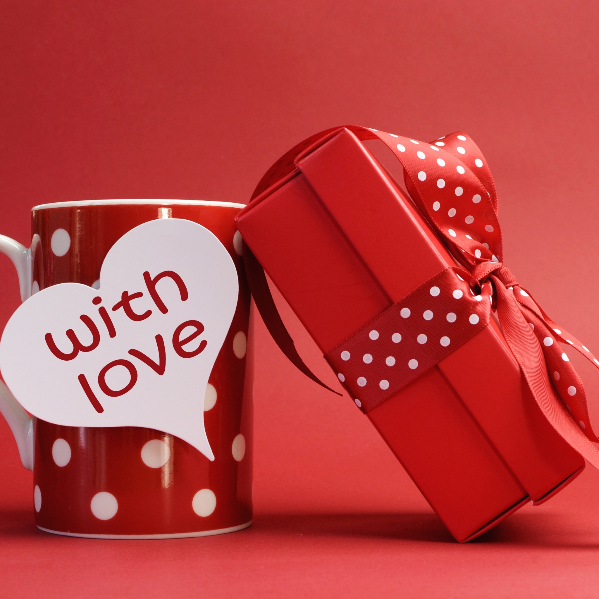 Mug And Gift Red Box