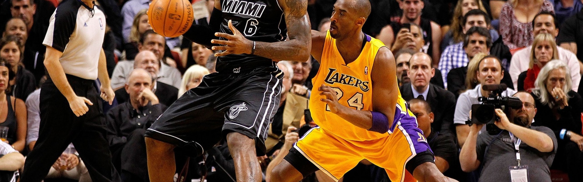 Nba American Basketball Kobe Bryant La Lakers Lebron James Miami Heat