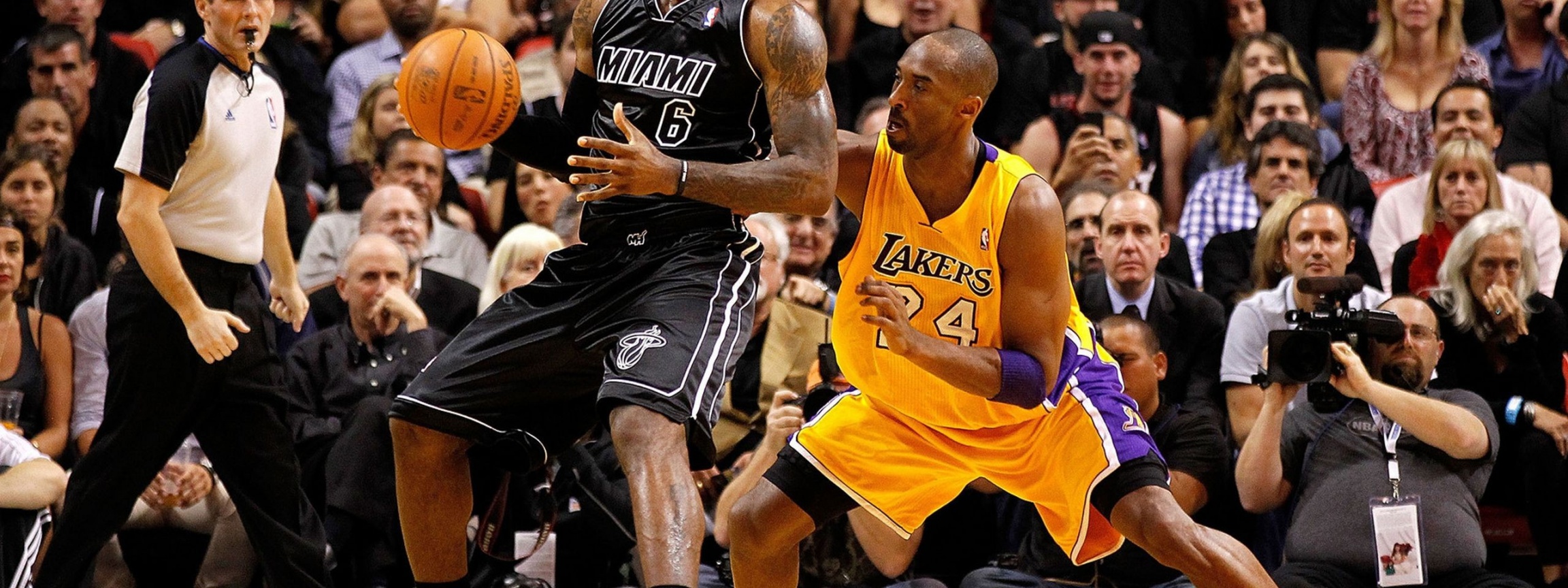 Nba American Basketball Kobe Bryant La Lakers Lebron James Miami Heat