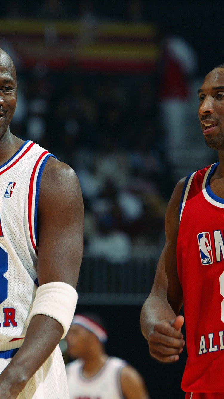 NBA Legends Jordan And Bryant