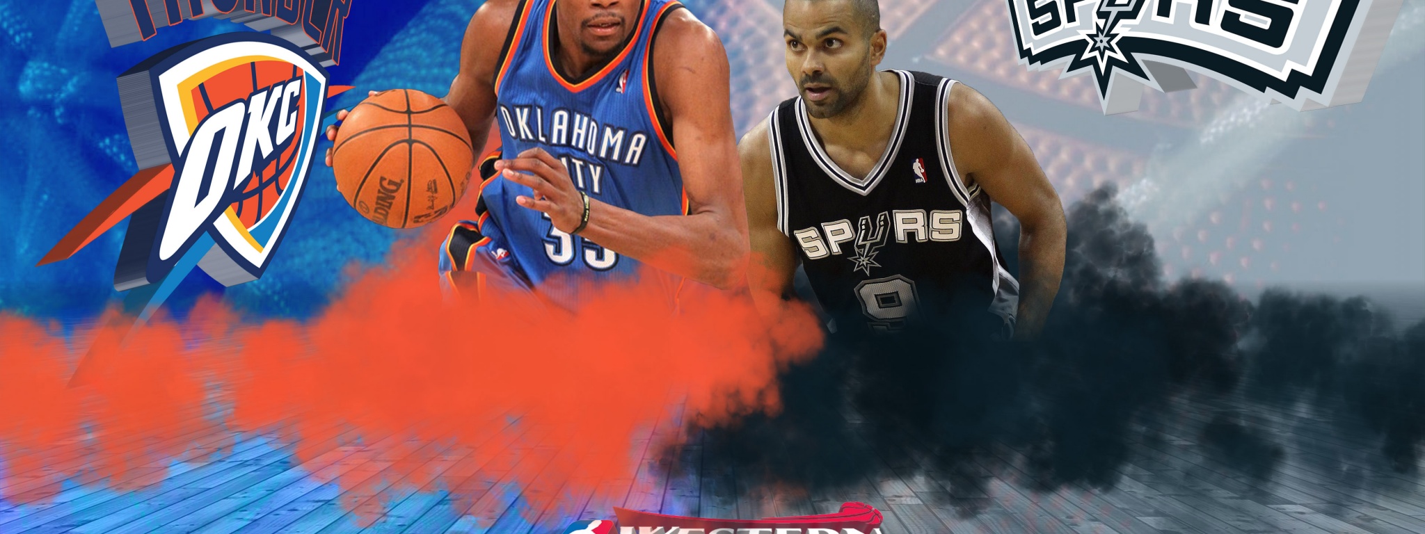 OKC Thunder V San Antonio Spurs 2014
