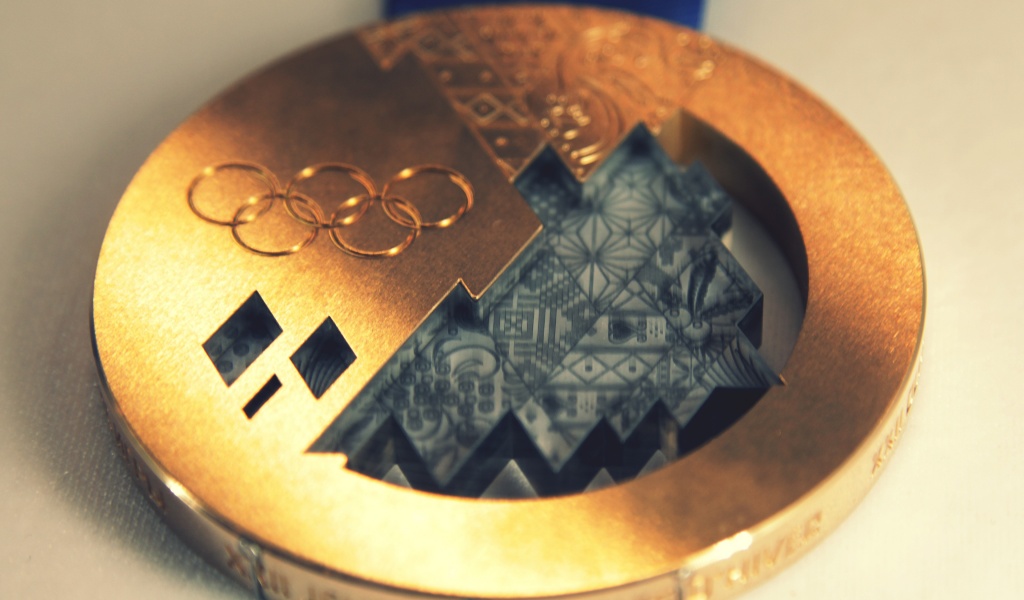 Olympics Gold Medal - Sochi 2014