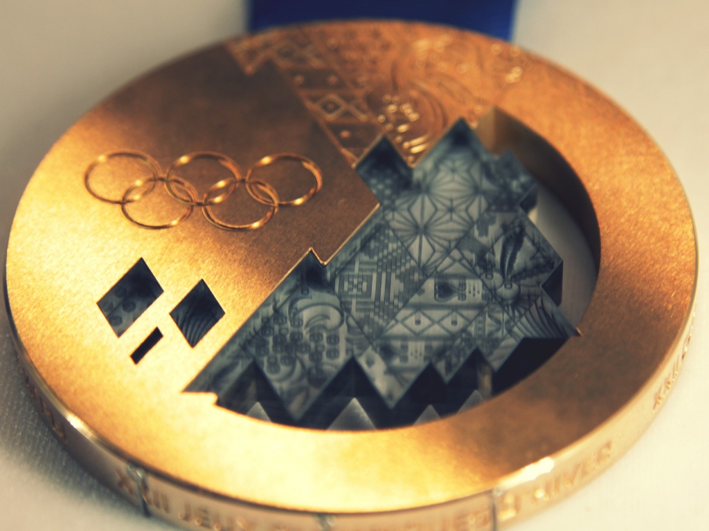 Olympics Gold Medal - Sochi 2014