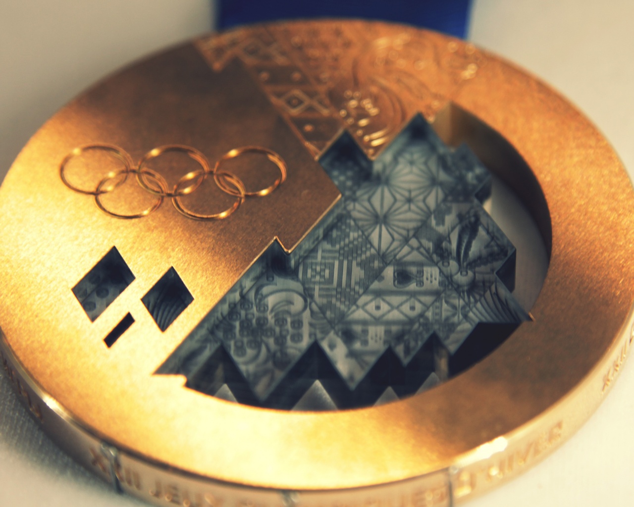 Olympics Gold Medal - Sochi 2014