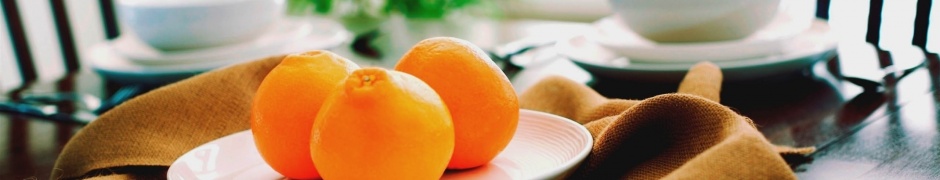 Oranges On A Plate