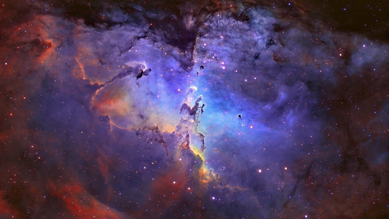 Outer Space Eagle Nebula