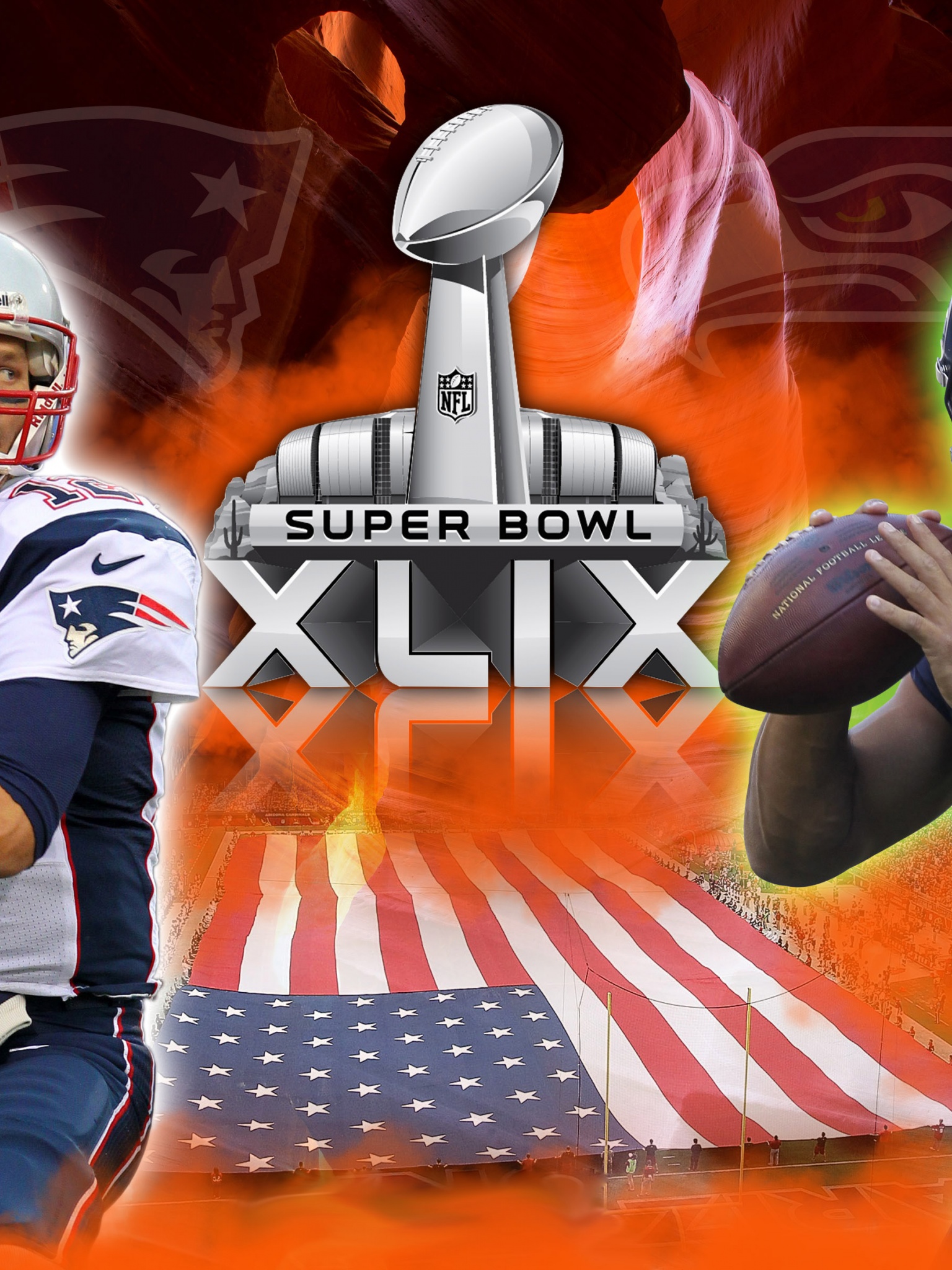Patriots Vs Seahawks XLIX Super Bowl