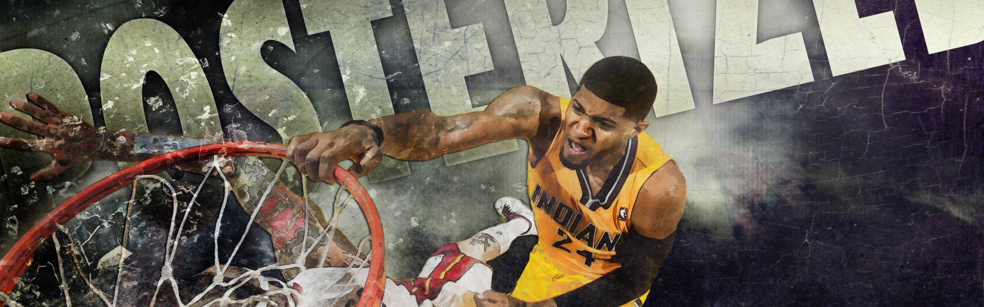 Paul George Dunk Posterized