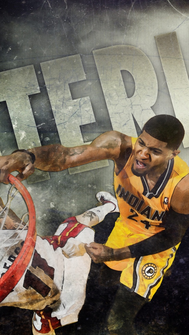 Paul George Dunk Posterized